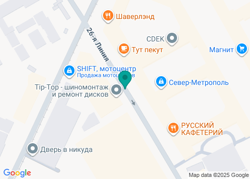 Студия маникюра и педикюра Пилки на 26-я Линии - на карте