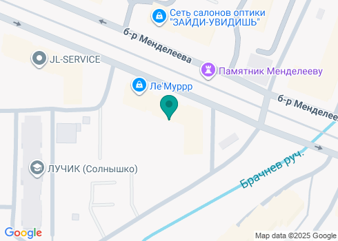 Студия маникюра и педикюра Пилки на б-ре Менделеева - на карте